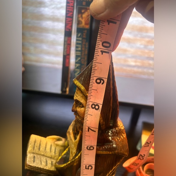 Vintage bookends  10” Studious monks set - Picture 11 of 16